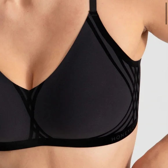 Honeylove Silhouette Black Women's Bra - Picture 3 of 3